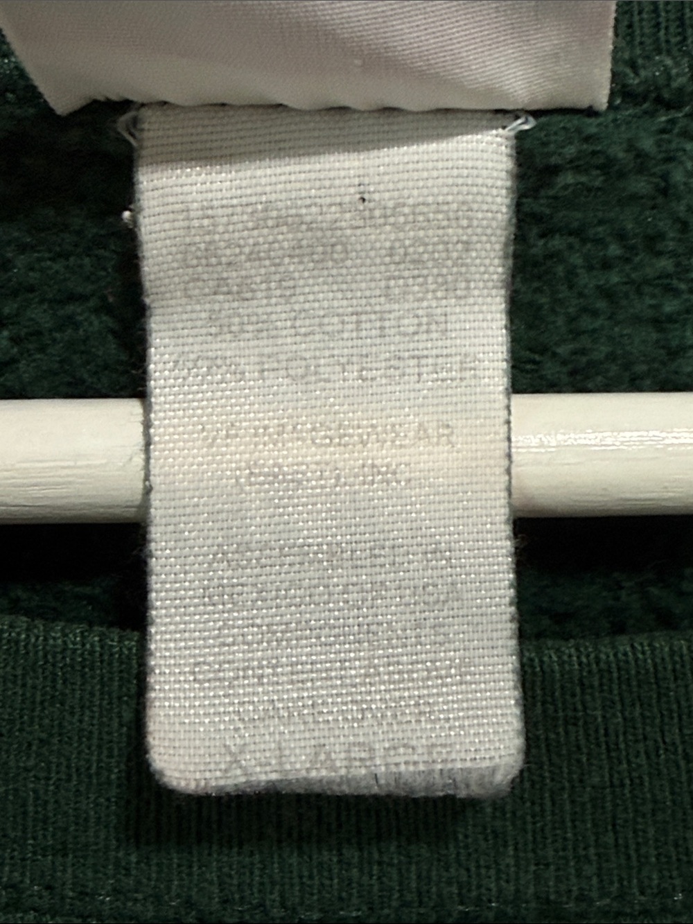 NFL Green Bay Packers Dark Green Crewneck Vintage Size XL - Picture 3 of 7